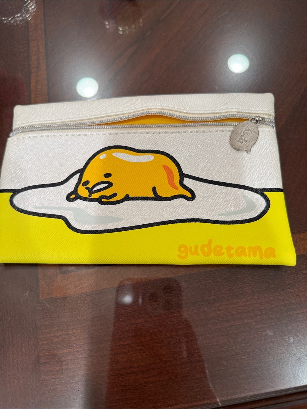 Ipsy Gudetama Cosmetic Pouch